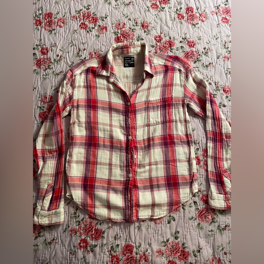 American Eagle Women’s Flannel Shirt - size XS